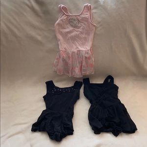 Leotard Bundle / set of three. Size 2-4.
